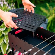 Решетка для гриля металлическая на мангал 980-025 - фото 63504