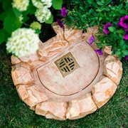 Поддон для садовой колонки стеклопластик под камень U09018-WP - фото 63508