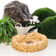 Поддон для садовой колонки стеклопластик под камень U09018-WP - фото 63510