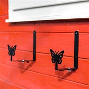 Кронштейны для балконного ящика 2шт Бабочки металл 203-010B - фото 63514