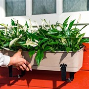 Кронштейны раздвижные для балконных ящиков 2шт металл 203-011B - фото 63518