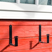 Кронштейны раздвижные для балконных ящиков 2шт металл 203-011B - фото 63520