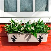 Кронштейнов для балконных ящиков раздвижные 2шт Лилии металл 203-012B - фото 63525