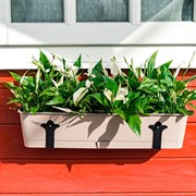 Кронштейны для балконного ящика 2шт раздвижные металл  203-015B - фото 63530