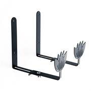 Кронштейны для балконных ящиков 2шт Цветы металл 203-023B - фото 63539