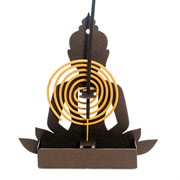 Подставка для благовоний и спиралей от комаров Будда 300-320Br - фото 63578