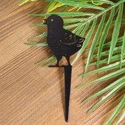 Штекер декоративный Цыплёнок металлический 801-125B - фото 63600