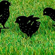 Штекер металлический садовый Цыплёнок металл 801-126B - фото 63605