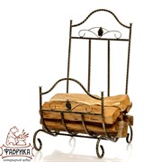 Дровница кованая каминная 500-52 - фото 6361