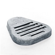 Поддон для садовой колонки стеклопластик под бетон U09238-BT - фото 63904