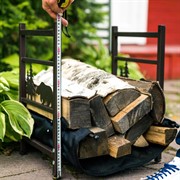 Дровница декоративная разборная Медведь металл 103-211R-Br - фото 63928