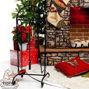 Каминный аксессуар кованый три предмета 504-04 - фото 6392