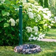 Колонка садовая трубка круглая высота 98см 55-121Gr - фото 63938