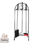 Каминный аксессуар кованый три предмета 504-04 - фото 6393