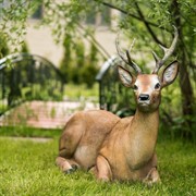 Фигура декоративная Косуля лежит высота 98см U09016 - фото 63972