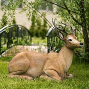 Фигура декоративная Косуля лежит высота 98см U09016 - фото 63973