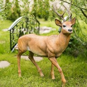 Фигура садовая Косуля стоит высота 98 см стекопластик U09005 - фото 63983 Фигура садовая Косуля стоит высота 98 см стекопластик U09005 - фото 63983