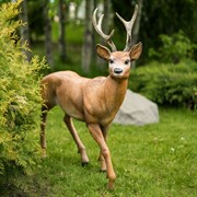 Фигура садовая Косуля стоит высота 98 см стекопластик U09005 - фото 63984 Фигура садовая Косуля стоит высота 98 см стекопластик U09005 - фото 63984