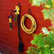 Кронштейн металлический на стену для хранения инструментов большой 58-102B - фото 63994