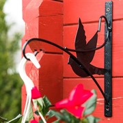 Кронштейн настенный Голубь для цветочного горшка длина 30см металл 201-006B - фото 64004