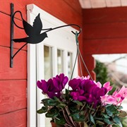 Кронштейн настенный Голубь для цветочного горшка длина 30см металл 201-006B - фото 64006