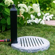 Колонка садовая металлическая низкая 55-102 - фото 64021 Колонка садовая металлическая низкая 55-102 - фото 64021
