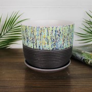 Горшок Времена года 1,6л бук лето №2 - фото 64201