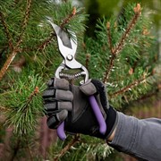 Секатор Палисад прямой рез 255мм металлические обрезиненные рукоятки - фото 64810