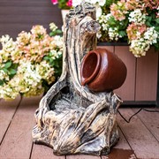 Фонтан садовый Кувшин стеклопластик высота 70см U09085 - фото 64872