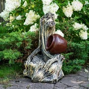 Фонтан садовый Кувшин стеклопластик высота 70см U09085 - фото 64873