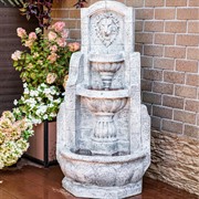 Фонтан каскад Львиная голова стеклопластик под бетон высота 147см U07687 - фото 64945