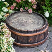 Крышка люка декоративная Бочка стеклопластик ширина 88см U08506 - фото 65256