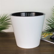 Горшок Лондон 19см 3,3л белый - фото 65339