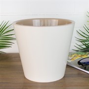 Горшок Лондон 19см 3,3л сливочный - фото 65342