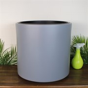 Кашпо ГЕОС 44/20л d39 h38см светло-серый - фото 65387