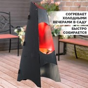 Камин уличный разборный металлический 101-008 - фото 65453