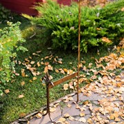 Стойка для чистки садовой обуви металл высота 102см 62-003 - фото 65747