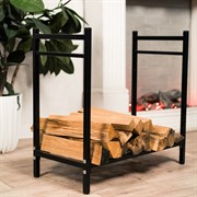 Дровница металлическая разборная чёрная 103-206R-B - фото 65752