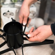 Подставка для ели металлическая Звезда чёрная 200-34B - фото 65772