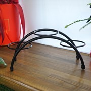 Подставка для цветов на подоконник Арка под 3 кашпо 41-001B - фото 65790