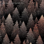 Бумага глянцевая 70х100см Чудесного Нового года - фото 65861