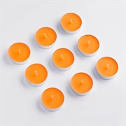 Набор чайных свечей ароматических Зимний мандарин 10гр 9шт - фото 65896