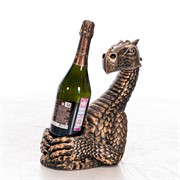 Держатель для бутылок Дракон полистоун высота 35см U09293-G - фото 66283