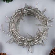 Гирлянда Нить ECO 10м фиолетовое свечение 8 режимов - фото 66329