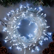 Гирлянда Нить ECO 20м белое свечение 8 режимов - фото 66332