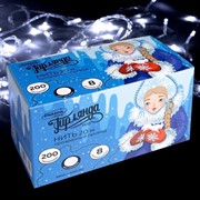 Гирлянда Нить ECO 20м белое свечение 8 режимов - фото 66335