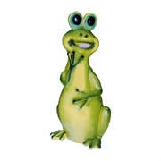 Фигура садовая Лягушка мультяшная для пруда 50 см полистоун F01211 - фото 66410