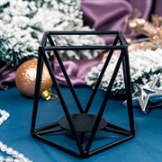 Подсвечник металлический Лофт под 1 свечу 607-40-B - фото 66539