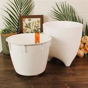 Горшок Де Коста 2,25л 16х16 белый с вкладкой - фото 66576