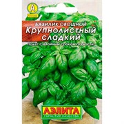 Базилик Крупнолистный сладкий Лидер - фото 66622